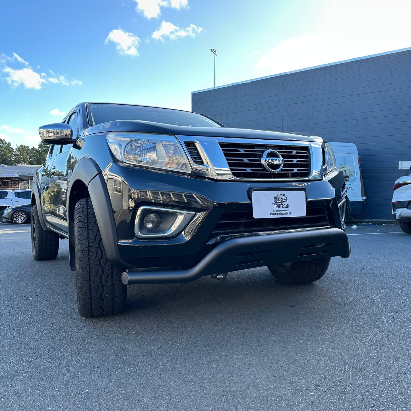 Nudge bar for Nissan Navara 2021+ Black Q1
