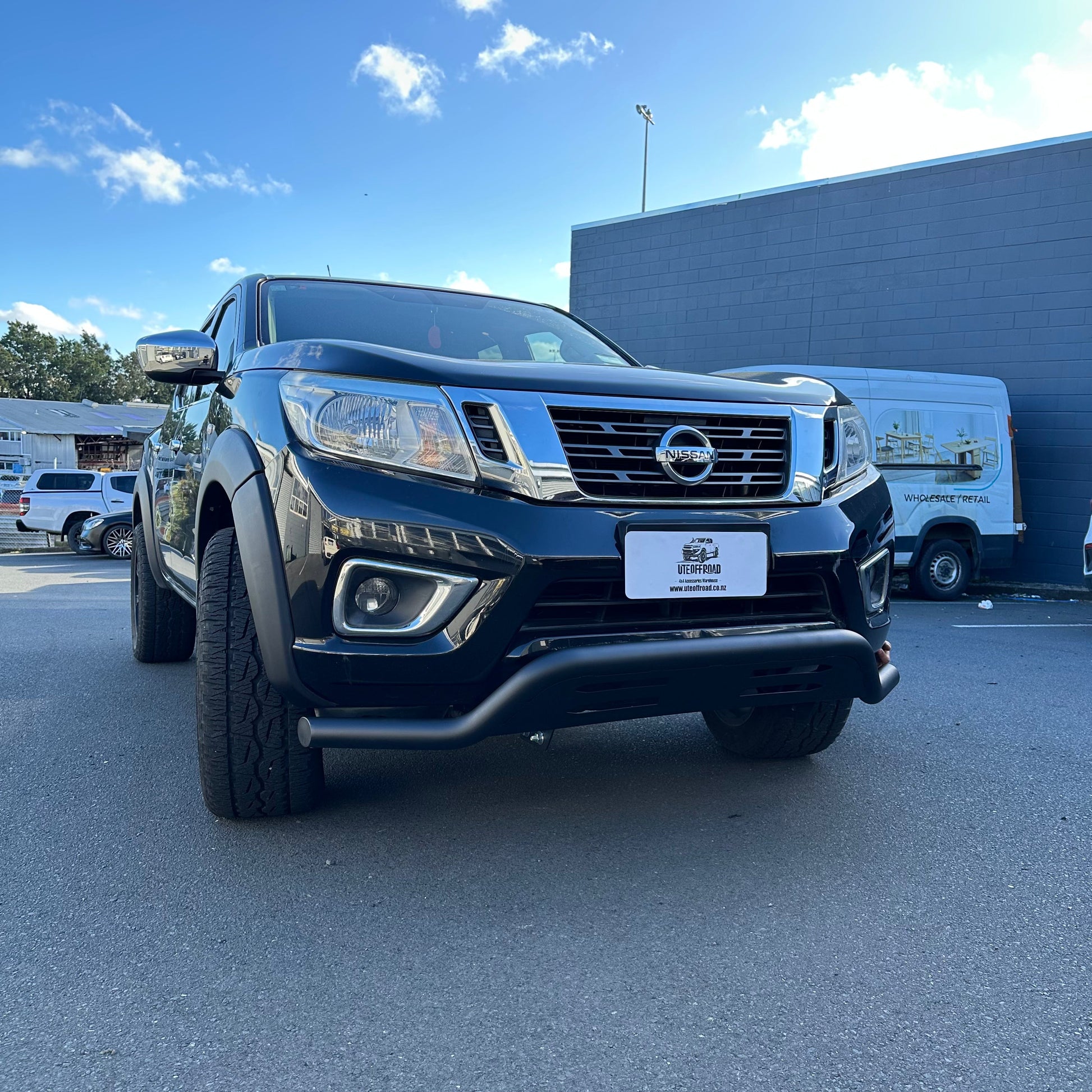 Nudge bar for Nissan Navara 2021+ Black Q1