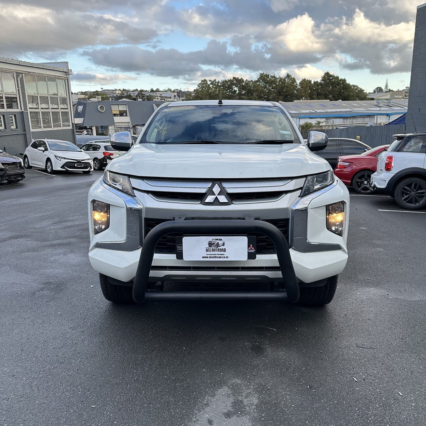 Nudge bar for Triton 2019-2023 Black