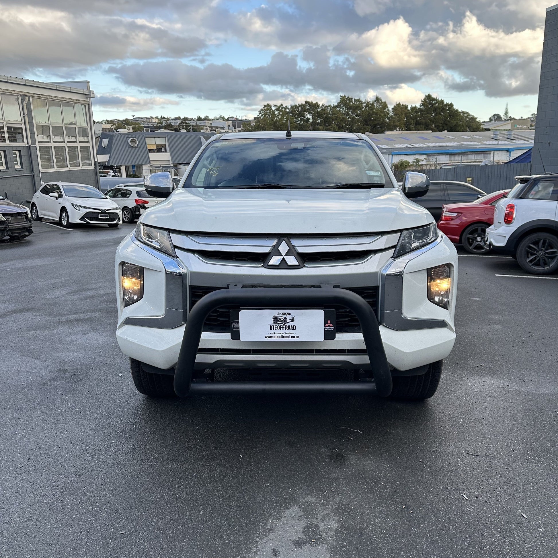 Nudge bar for Triton 2019-2023 Black