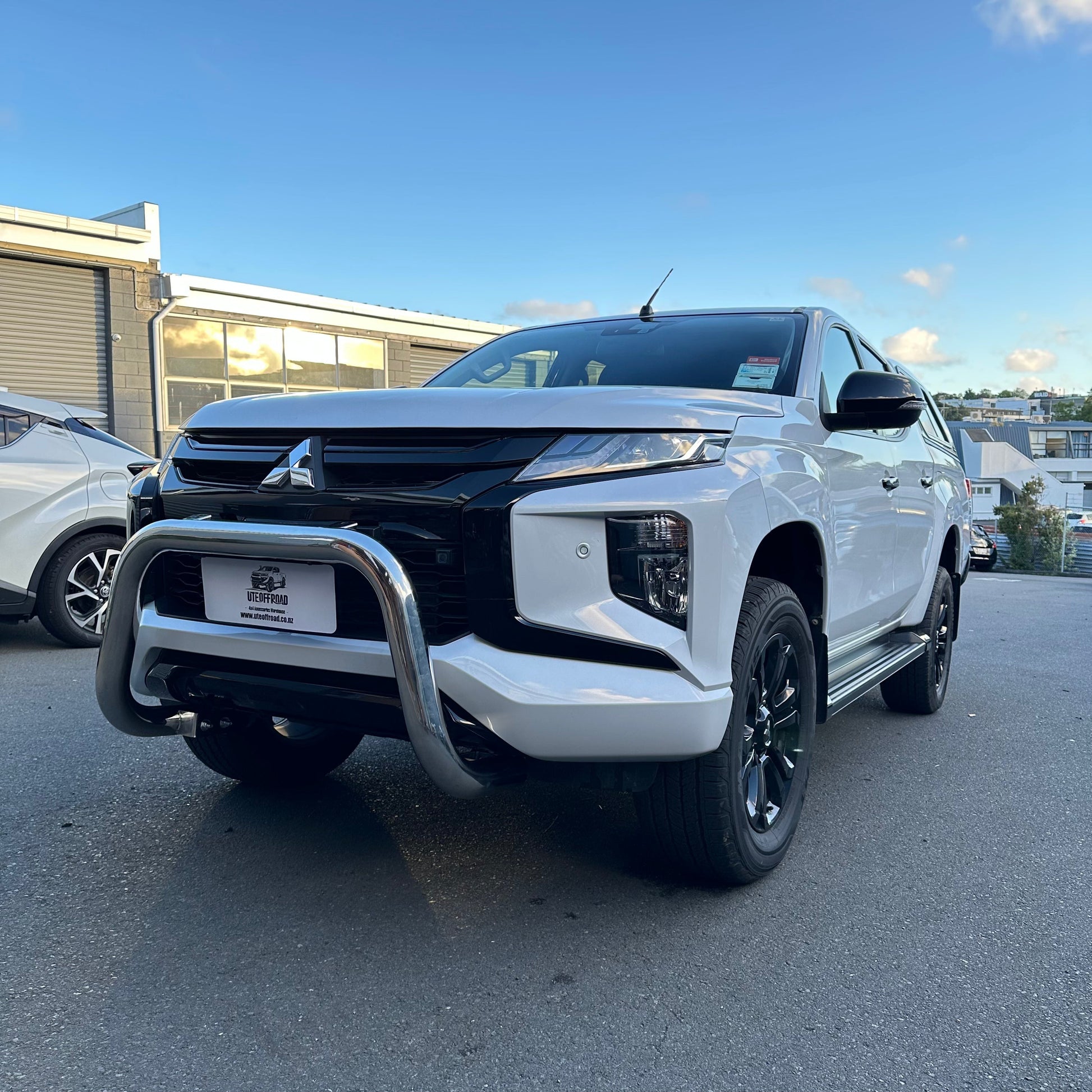 Nudge bar for Triton 2019-2023 Chrome W3