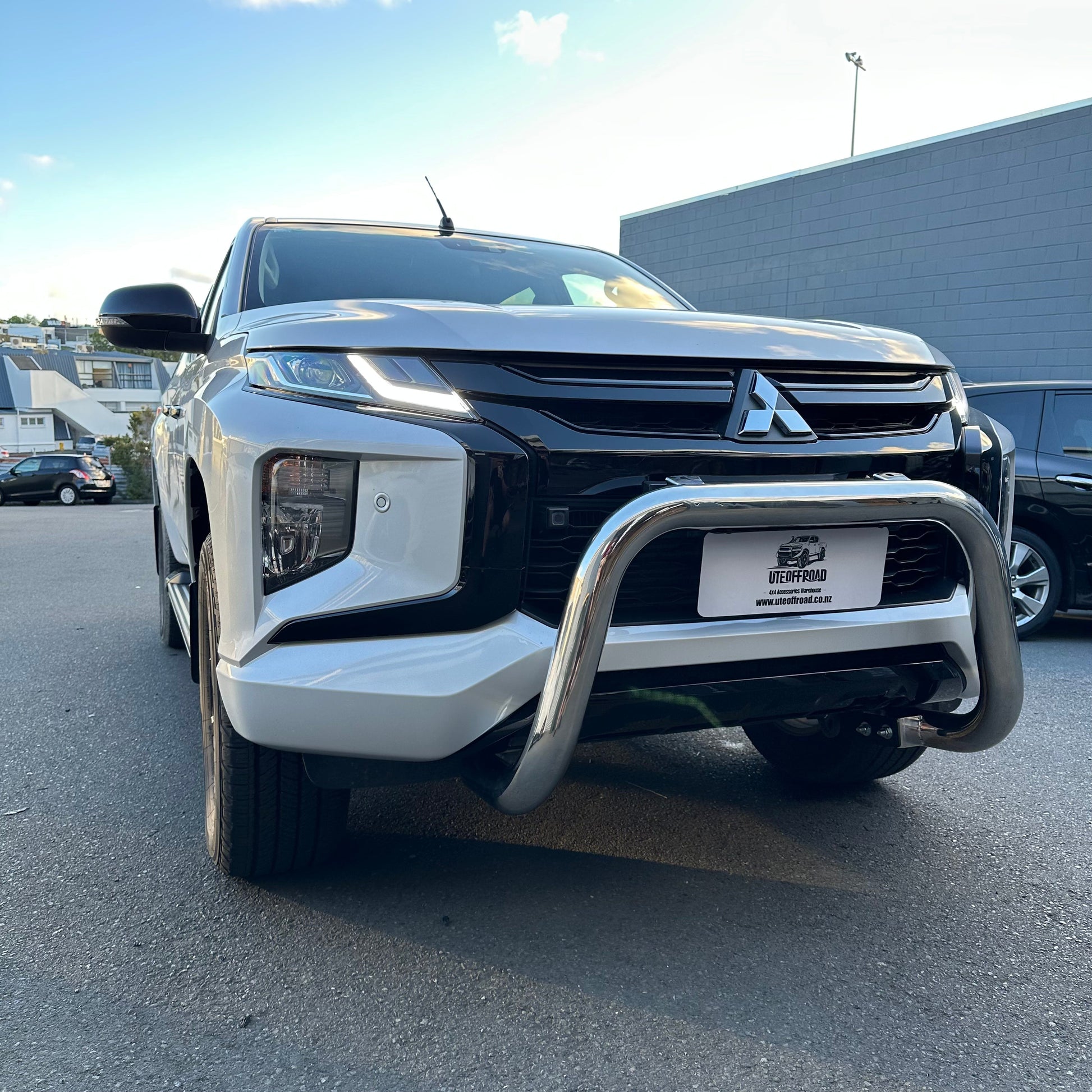 Nudge bar for Triton 2019-2023 Chrome W3