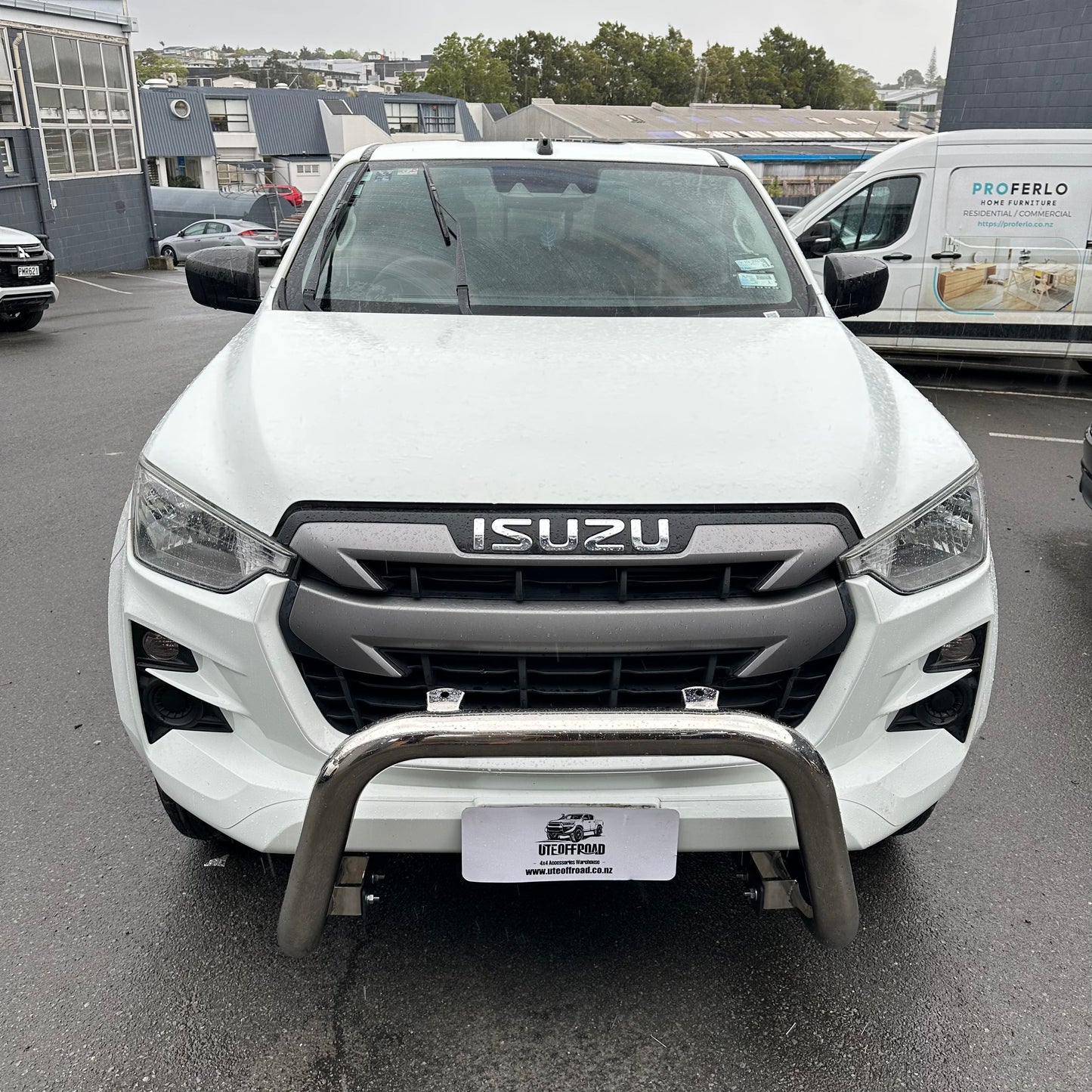 Nudge Bar Isuzu D-Max LS / LX 2021-2023 Chrome W3