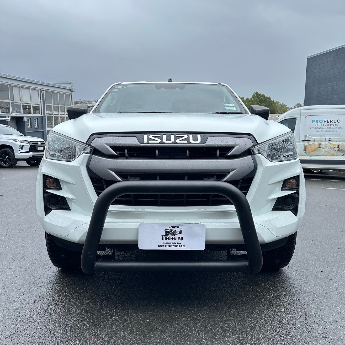 Nudge Bar Isuzu D-Max LS / LX 2021-2023 Matte Black