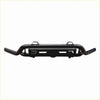 Black metal nudge bar lower style front bumper guard with curved arms and mounting brackets for isuzu d-max 2012-2020