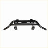 Black metal front bumper guard with reinforced bars and mounting brackets for isuzu d-max 2012-2020 nudge bar lower style