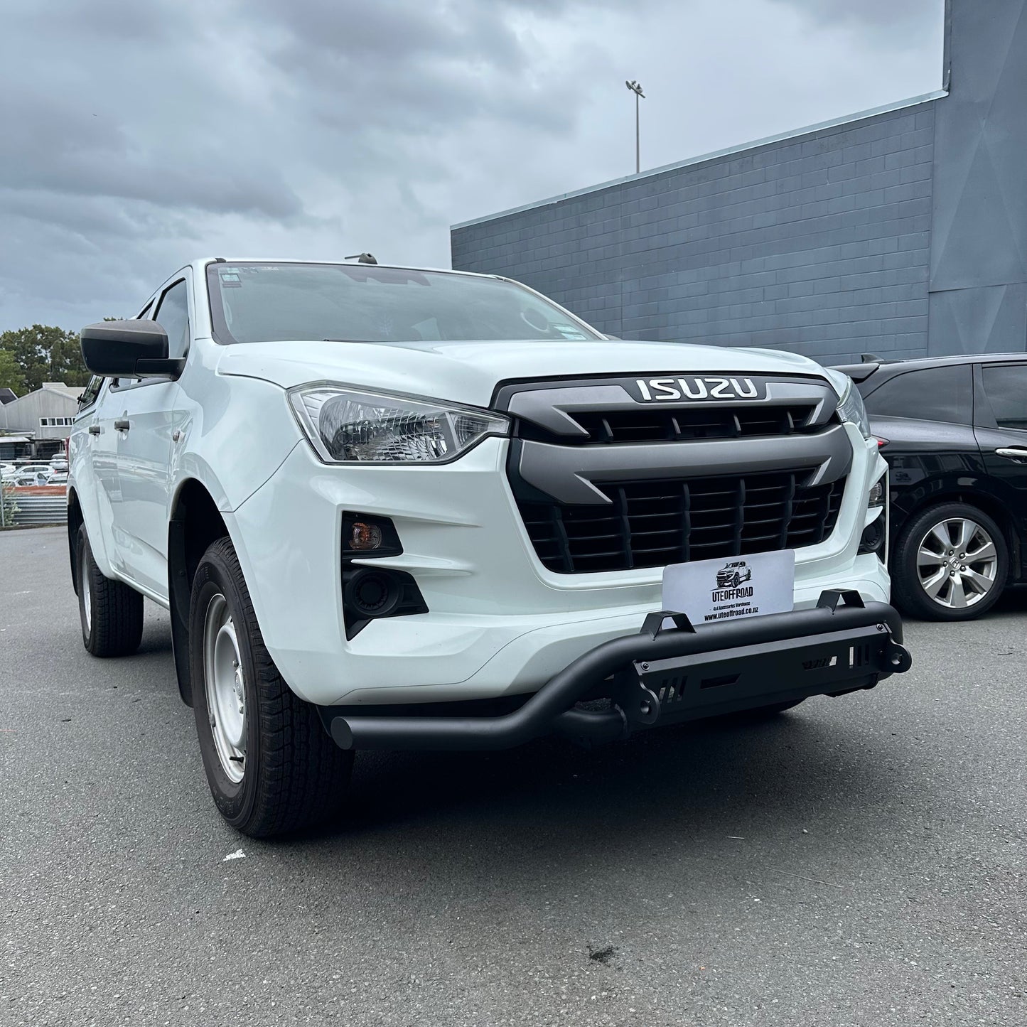 Nudge bar Lower Style for Isuzu D-Max 2021-2023 Black