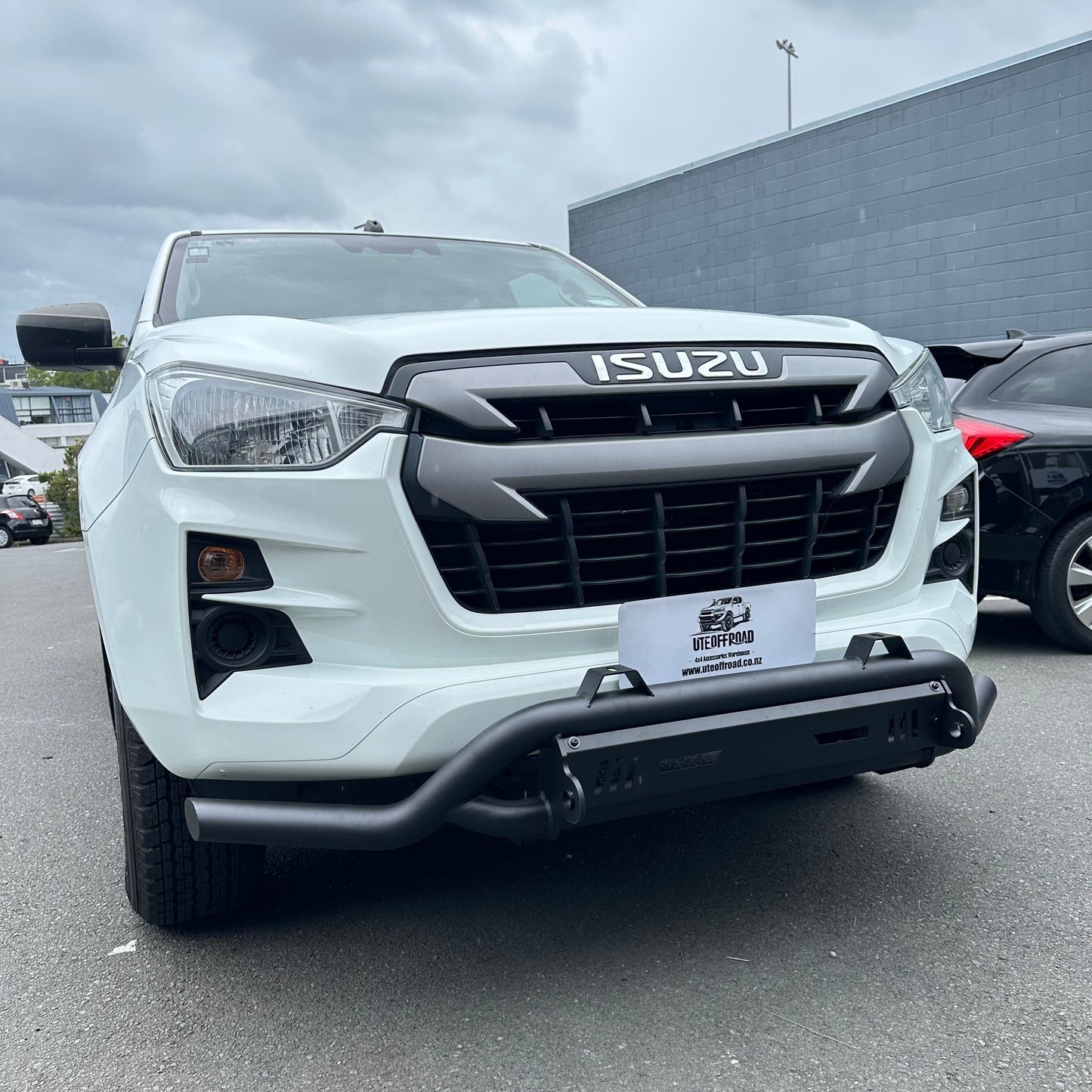 Nudge bar Lower Style for Isuzu D-Max 2021-2023 Black