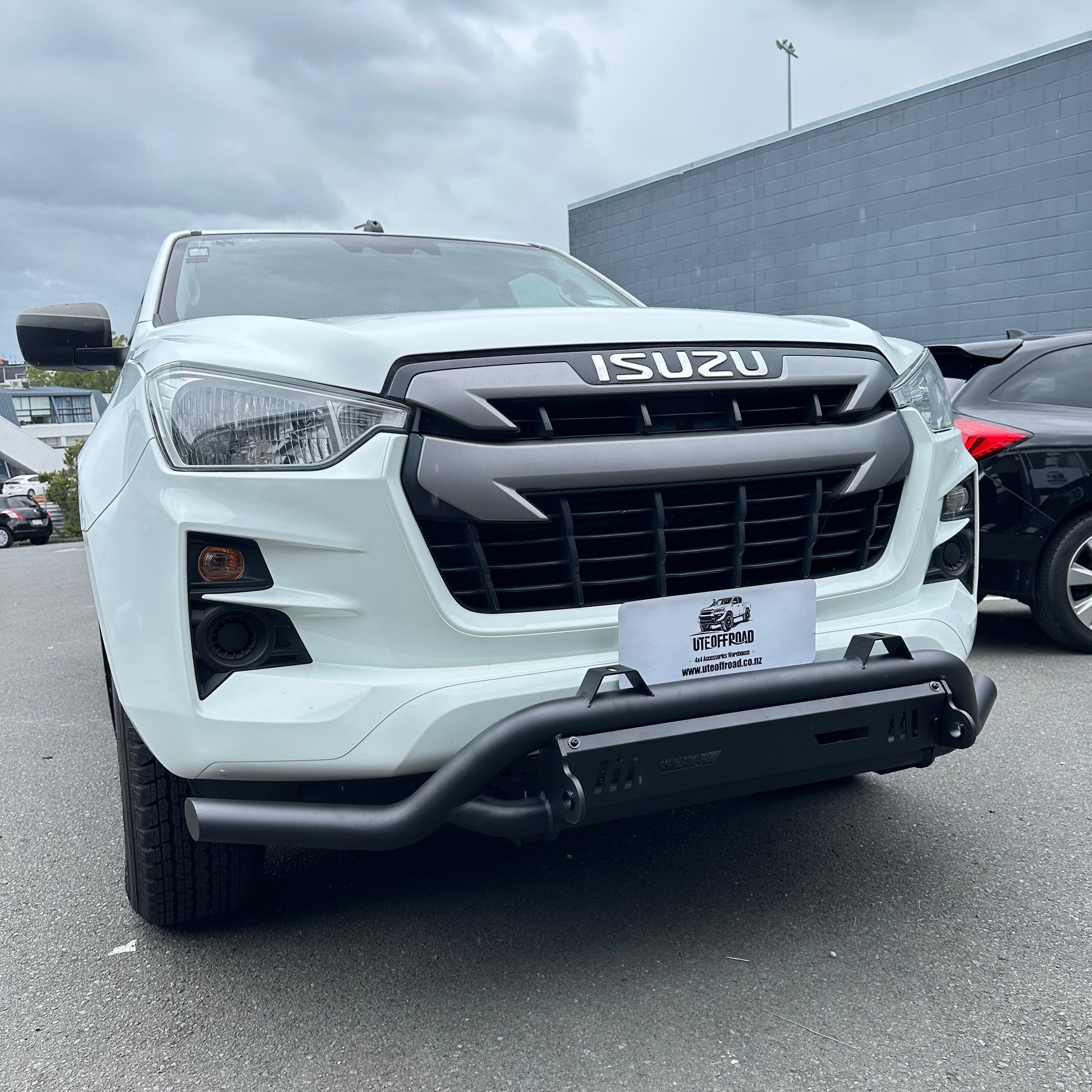 Nudge bar Lower Style for Isuzu D-Max 2021-2023 Black