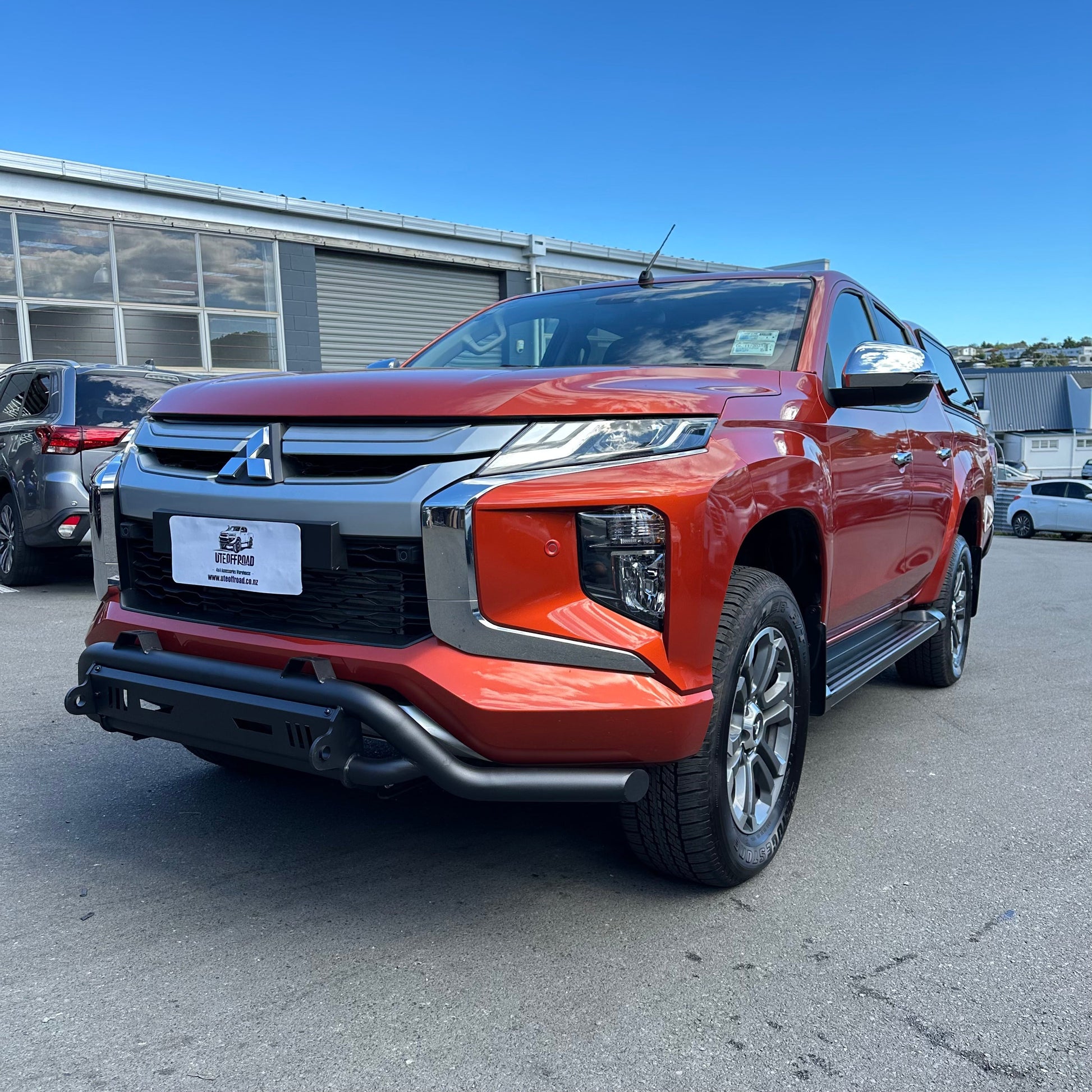 Nudge bar Lower Style for Mitsubishi Triton 2019-2023 Black