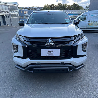 Nudge bar Lower Style for Mitsubishi Triton 2019-2023 Black