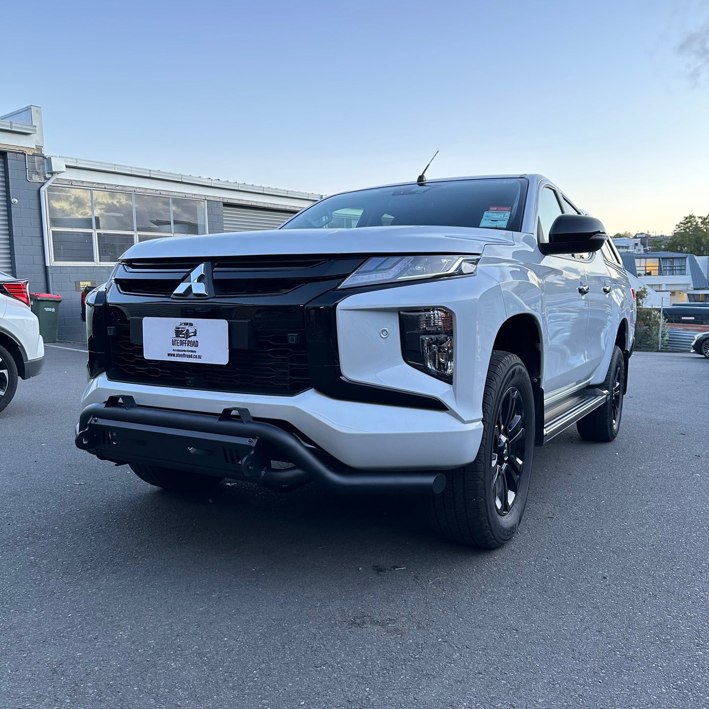 Nudge bar Lower Style for Mitsubishi Triton 2019-2023 Black