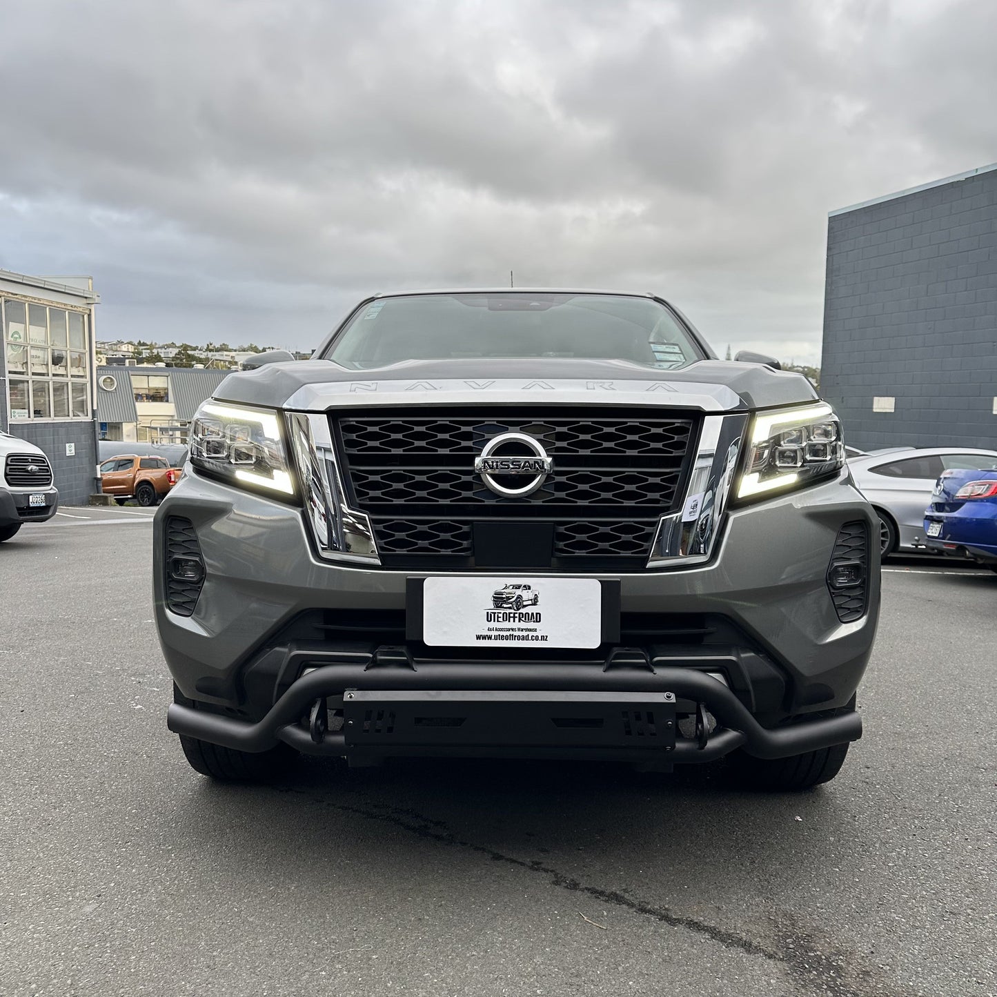 Nudge bar Lower Style Nissan Navara 2021+ Black