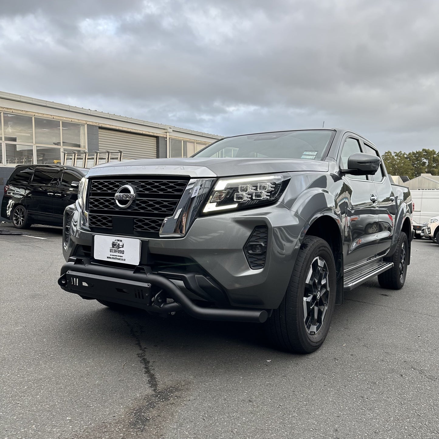 Nudge bar Lower Style Nissan Navara 2021+ Black