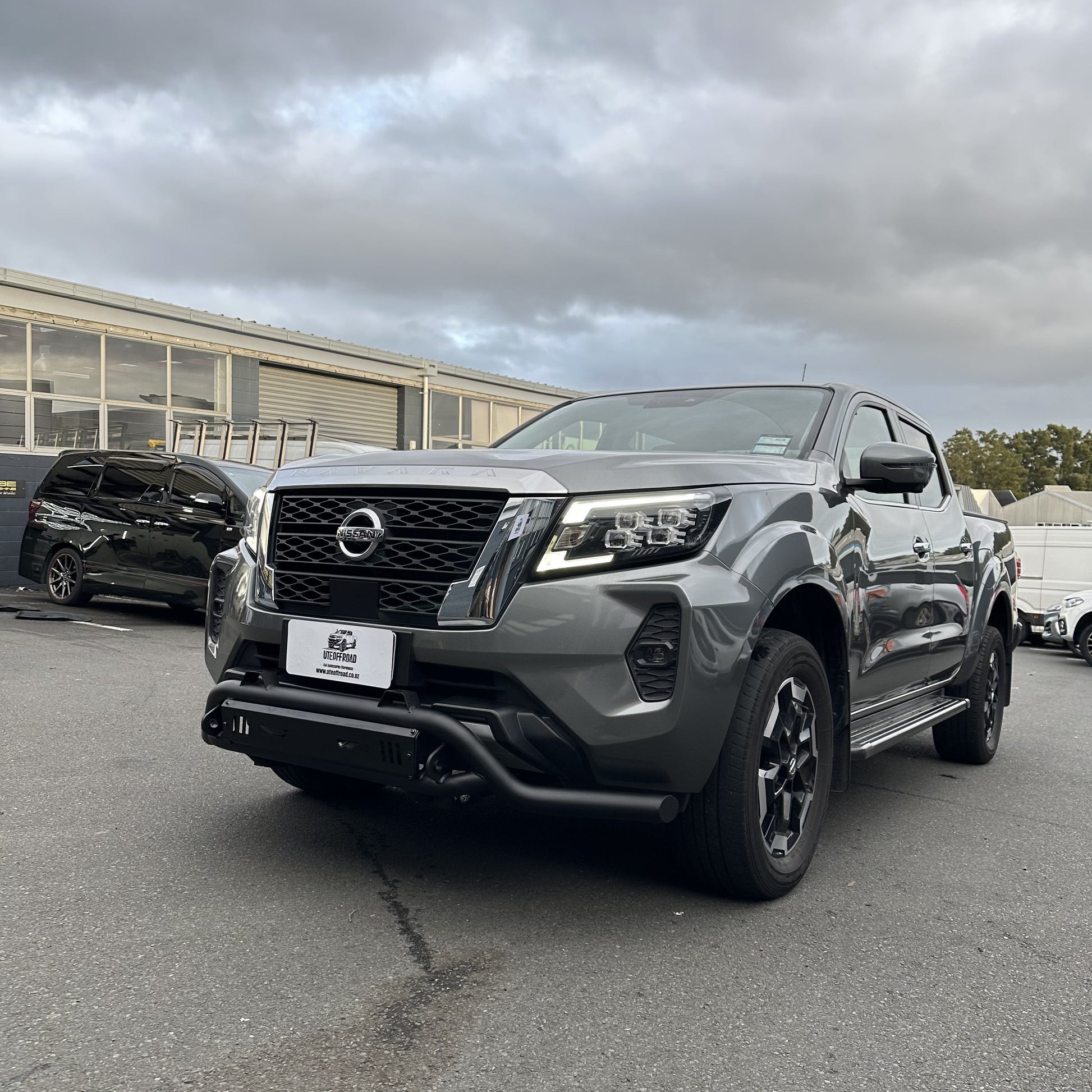 Nudge bar Lower Style Nissan Navara 2021+ Black
