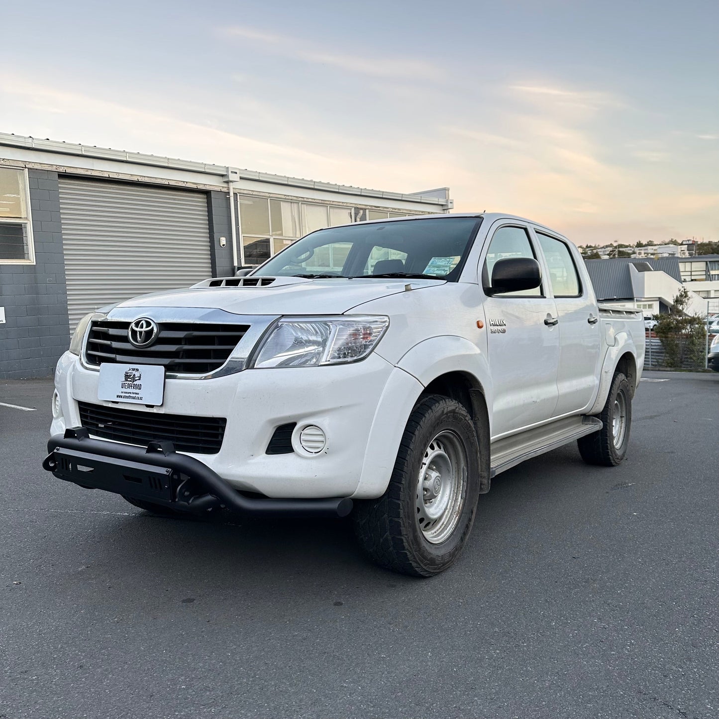 Nudge Bar Lower Style Toyota Hilux Vigo 2012-2015 Black