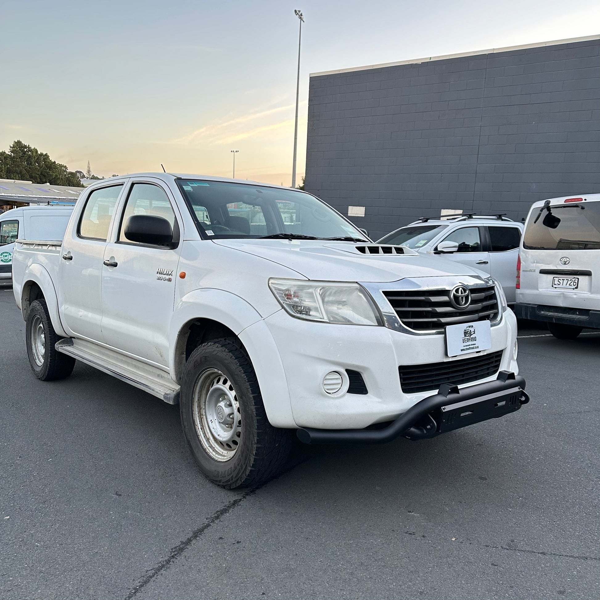 Nudge Bar Lower Style Toyota Hilux Vigo 2012-2015 Black