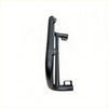 Black matte-finished metal nudge bar side step for mazda bt-50 2021 gsx shown from back side
