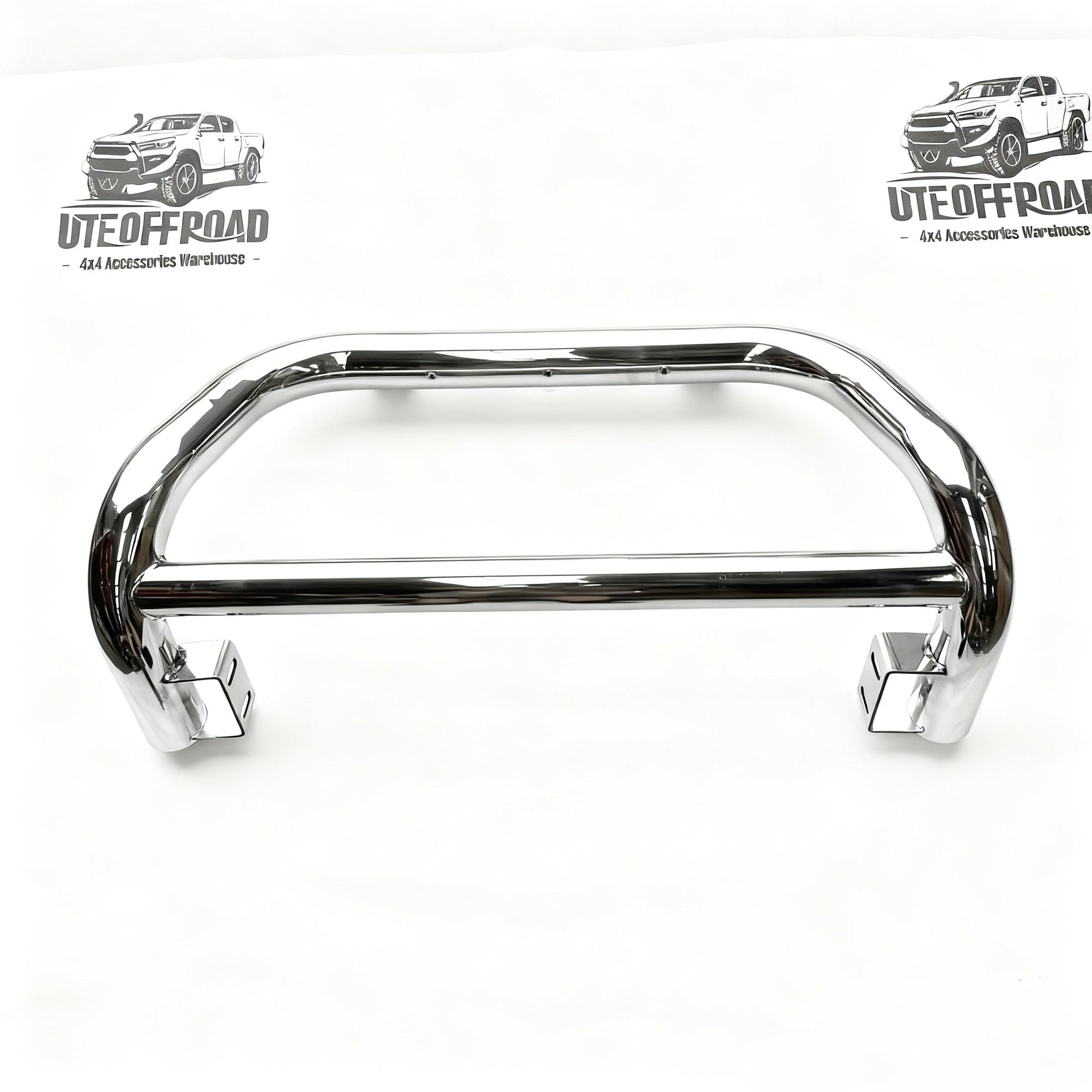 Nudge Bar Medium Size for Isuzu D-Max 2021-2023 Chrome