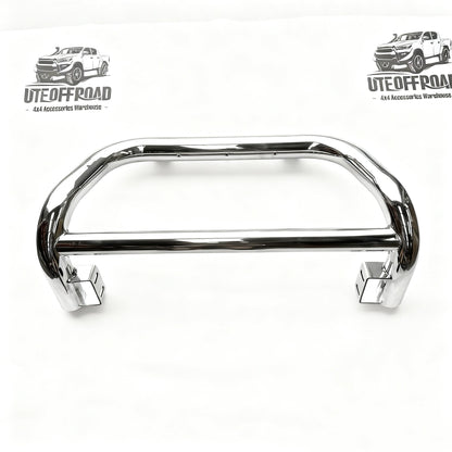 Nudge Bar Medium Size for Mazda BT-50 2021+ Chrome