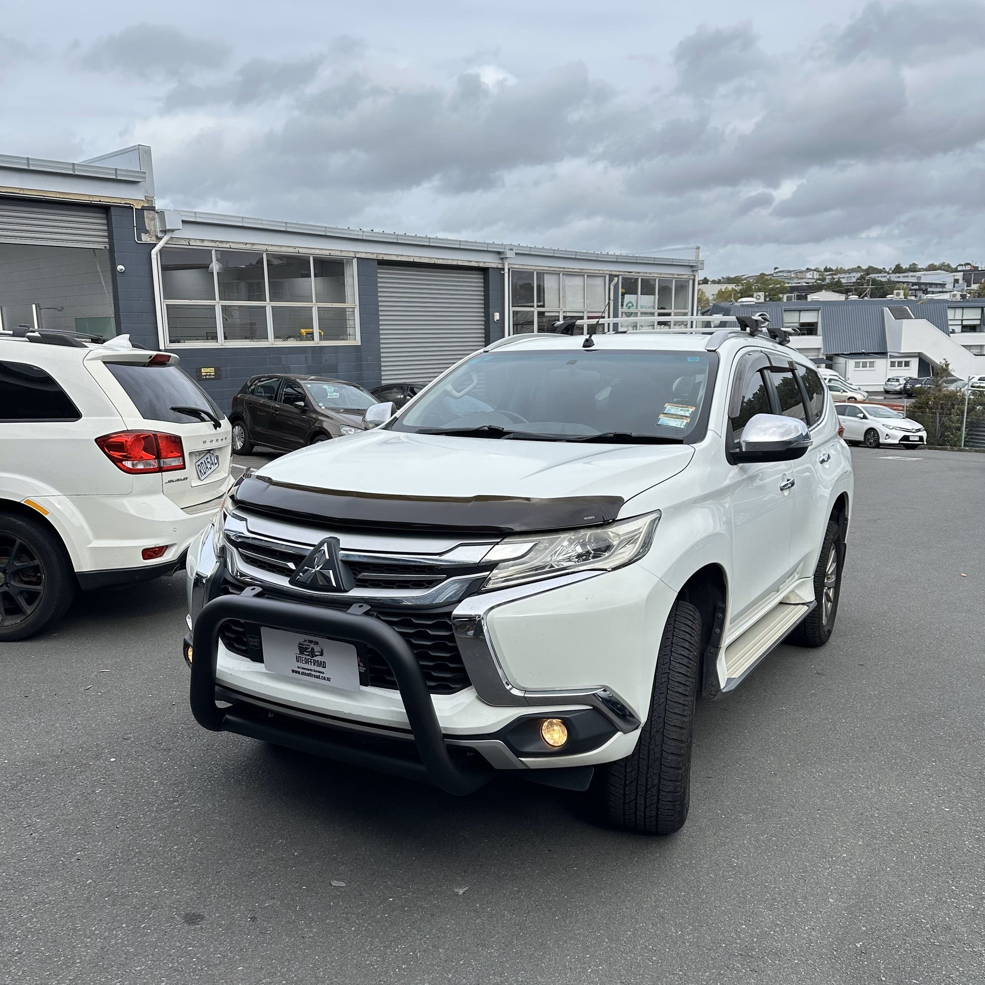 Nudge Bar Mitsubishi Triton/Pajero 2015-2018 Matte Black