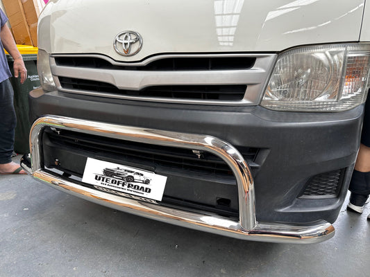 Nudge Bar Toyota Hiace Wide Body 2005-2019 Chrome