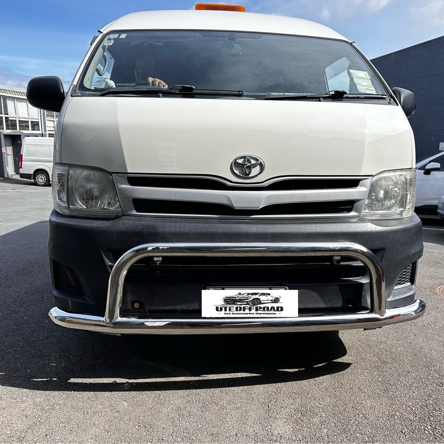 Nudge Bar Toyota Hiace Wide Body 2005-2019 Chrome