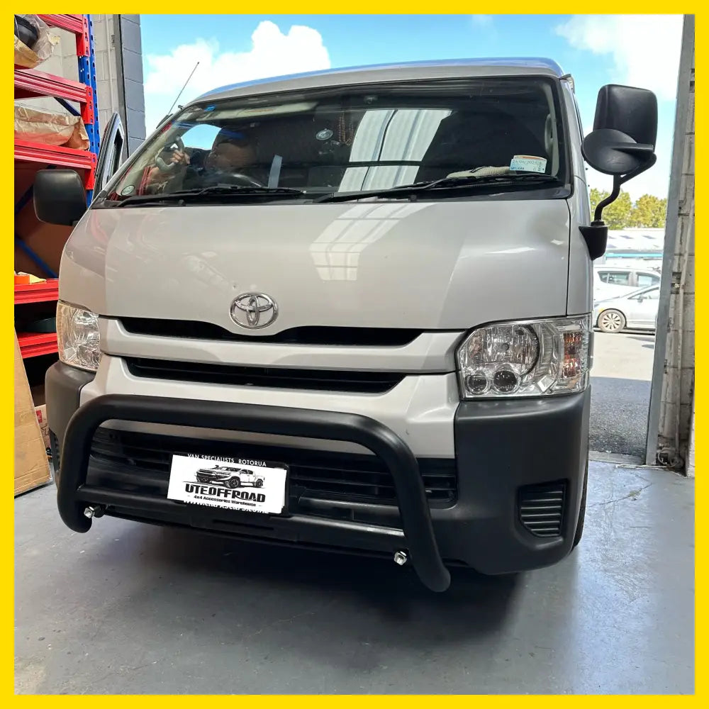 Nudge Bar Toyota Hiace Wide Body 2005-2019 Matte Black
