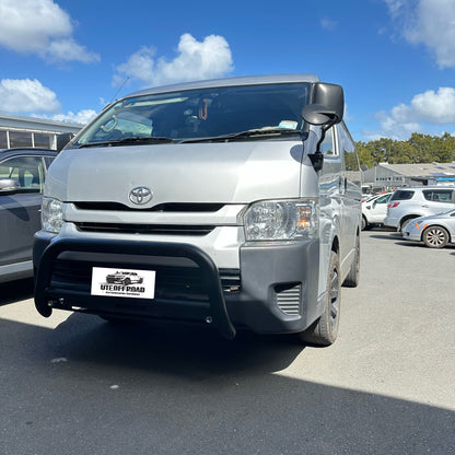 Nudge Bar Toyota Hiace Wide Body 2005-2019 Matte Black