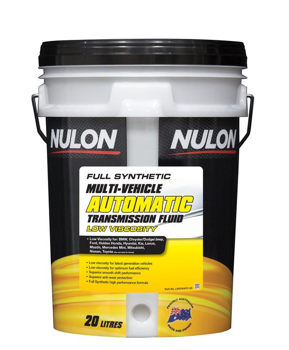 Nulon Low Viscosity Auto Trans Fluid 20L Full Synthetic