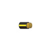 OEX Automotive Cable Single Core 3mm Black W/Yellow Trace
