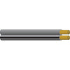 OEX Speaker Cable Twin Core 2mm Figure 8 Grey W/Black