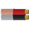 OEX Automotive Cable Twin Core 16mm Red/Black W/Clear