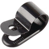 OEX P-Clip 10mm Nylon Black 100 Pack ACX1302BK