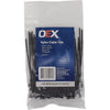 OEX Nylon Cable Ties 2.4mm x 100mm Black 100 Pack ACX1315