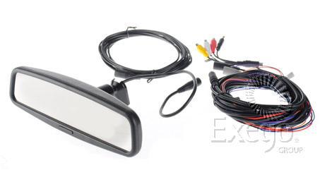 OEX Rear view Mirror Screen 3.8 in. Two AV Inputs ACX5935