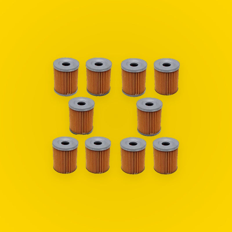 Oil Filters 10 Pack for Suzuki Quadrunner 160 230 250 300 (1985–2004)