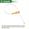Yellow plastic handle oil level dipstick with metallic extension for toyota prius 1500cc 16v dohc efi 2001-2009