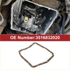Brown rubber oil pan gasket with evenly spaced mounting holes for Suzuki Aerio and Toyota RAV4 models
