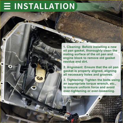 Oil Pan Gasket for Toyota Vitz (2005-2010) - 1 x Quality Replacement - Gaskets