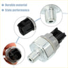 Silver and black oil pressure switch sensor with threaded metal base and connector for Toyota Scion 2004-2016
