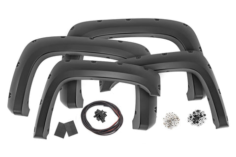 Pocket Fender Flares 6'7" & 8' Bed Chevy Silverado 1500/2500HD/3500HD (07-14)