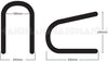 Orcon Motocycle Wheel Rack 5.5" - MCR55