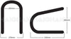 Orcon Motorcycle Wheel Rack 6.5" - MCR65