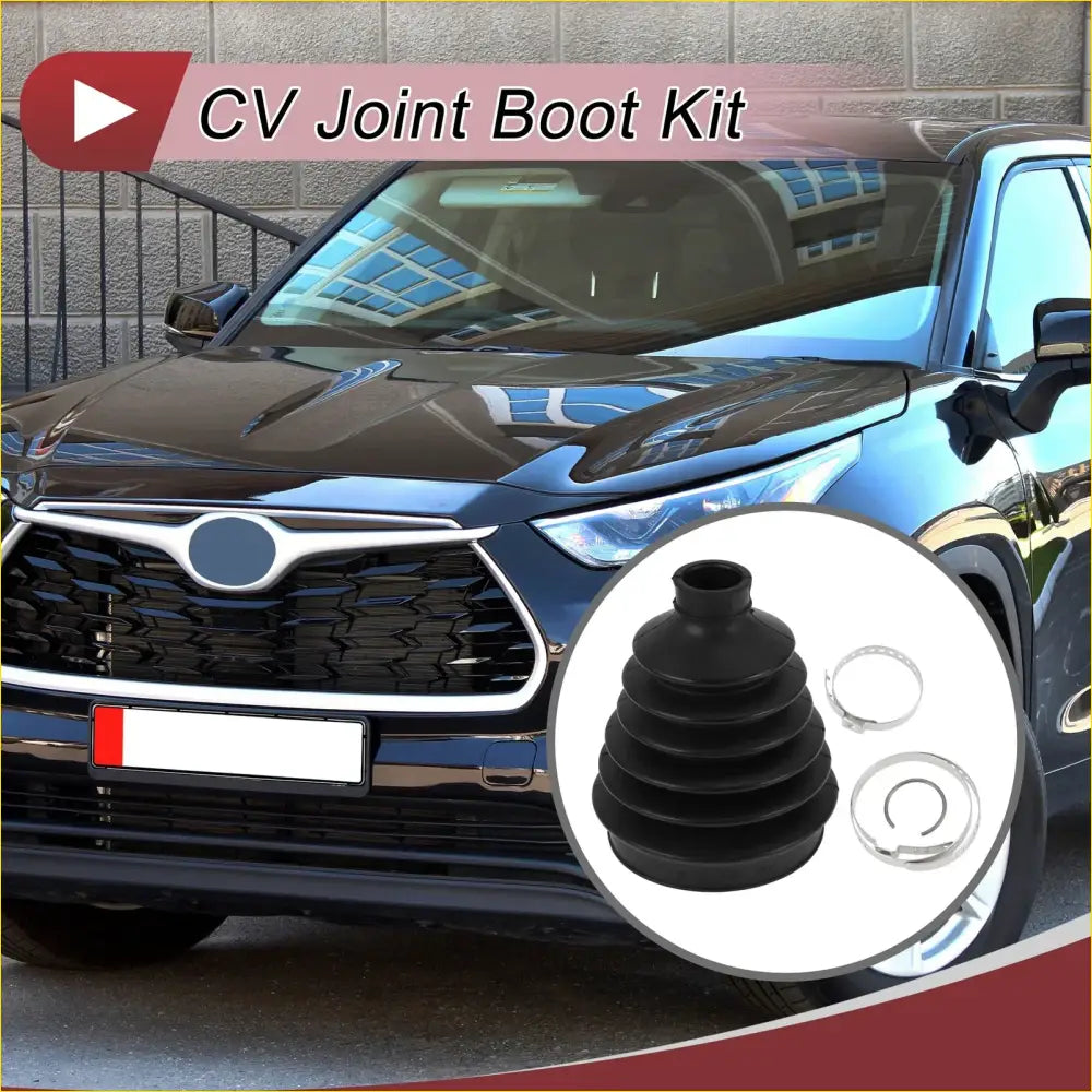 Outer CV Joint Boot Kit w/ Clamps for Toyota Highlander (2008-2013) - Drivetrain