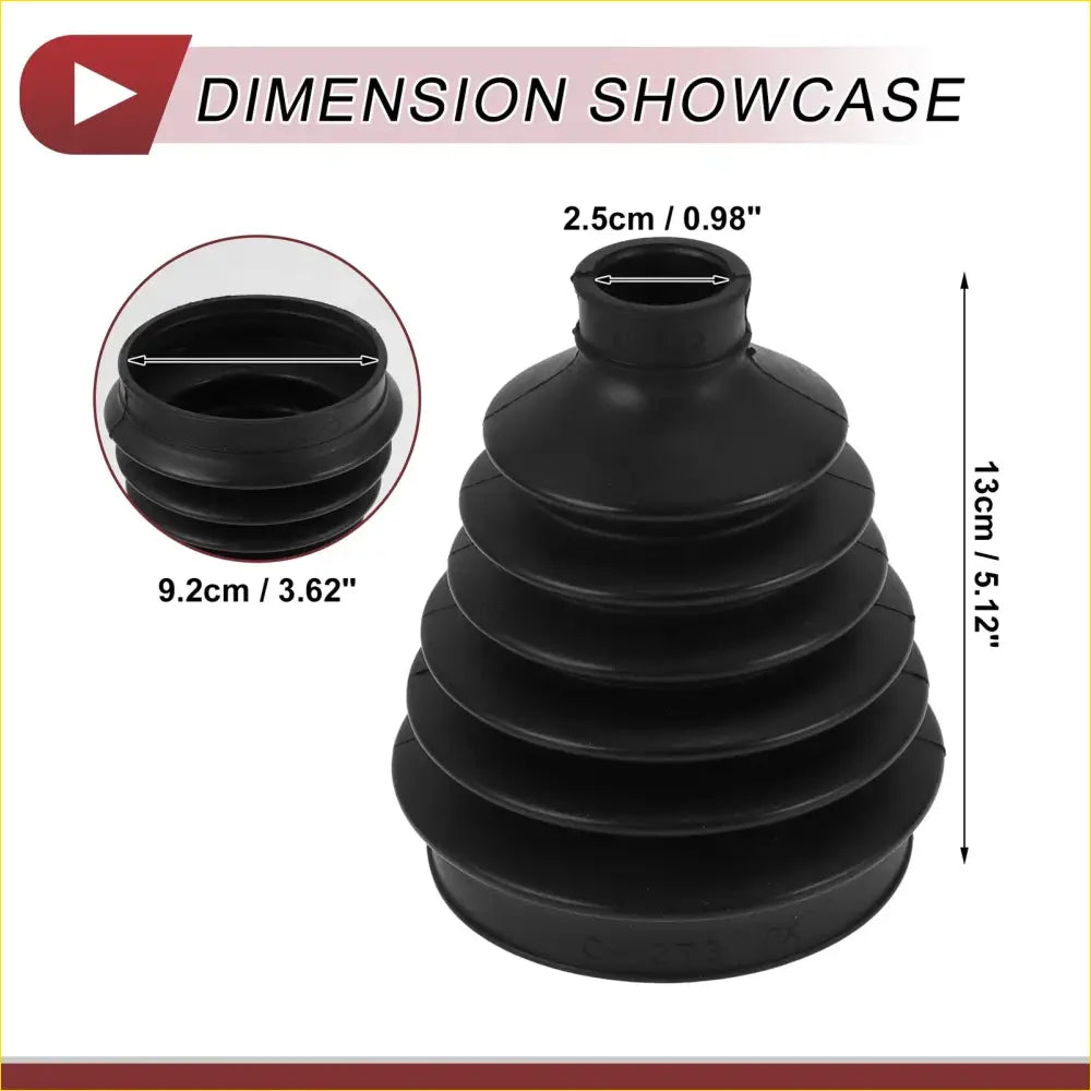 Outer CV Joint Boot Kit w/ Clamps for Toyota Highlander (2008-2013) - Drivetrain