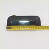 Black plastic outer door handle with chrome accent strip for mitsubishi l200 triton ml mn warrior x2 pack