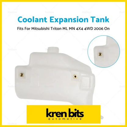 Overflow Bottle Coolant Expansion Tank Fit Mitsubishi Triton ML MN - Air & Fuel Delivery>Other Delivery