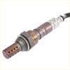 Bronze-colored oxygen sensor with metallic threaded housing and perforated tip connected to rubber hose for toyota avalon 3.5l