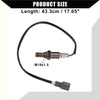 Black-coated oxygen sensor for Toyota Highlander 2004-2005 with metallic threaded end and gray plastic connector back side